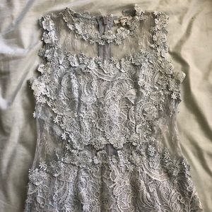 Light Blue Lace Dress